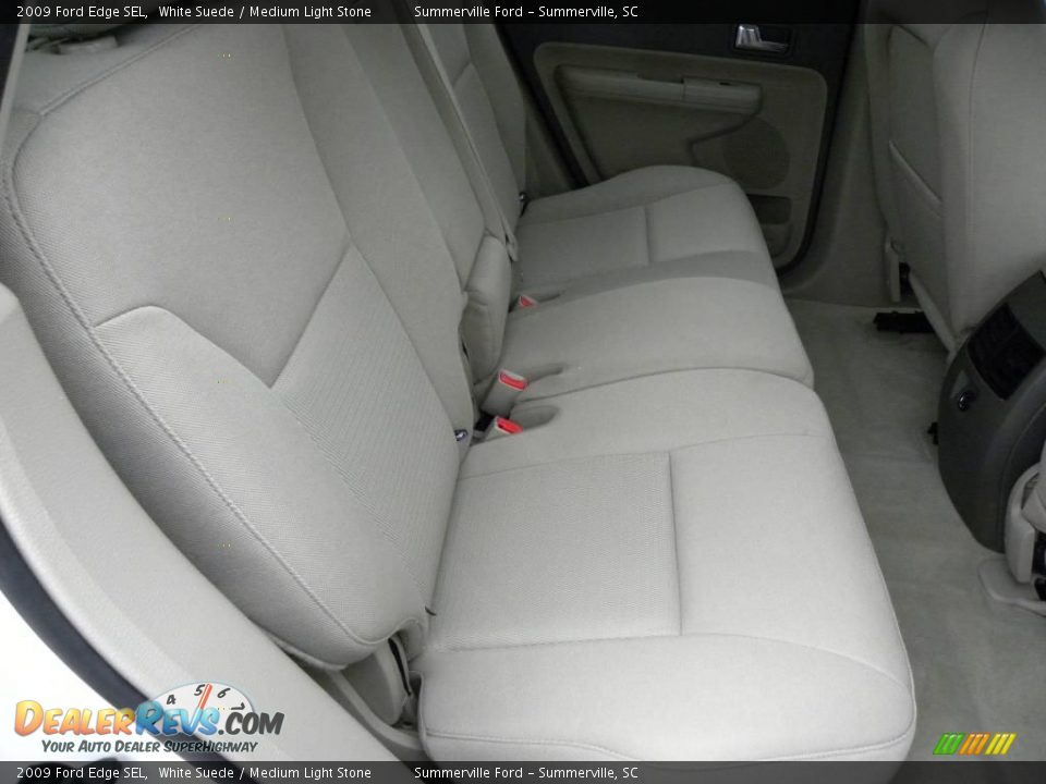 2009 Ford Edge SEL White Suede / Medium Light Stone Photo #9