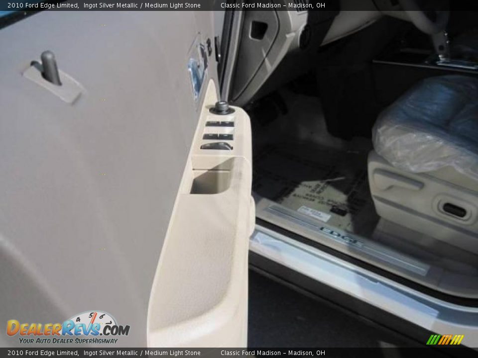 2010 Ford Edge Limited Ingot Silver Metallic / Medium Light Stone Photo #6