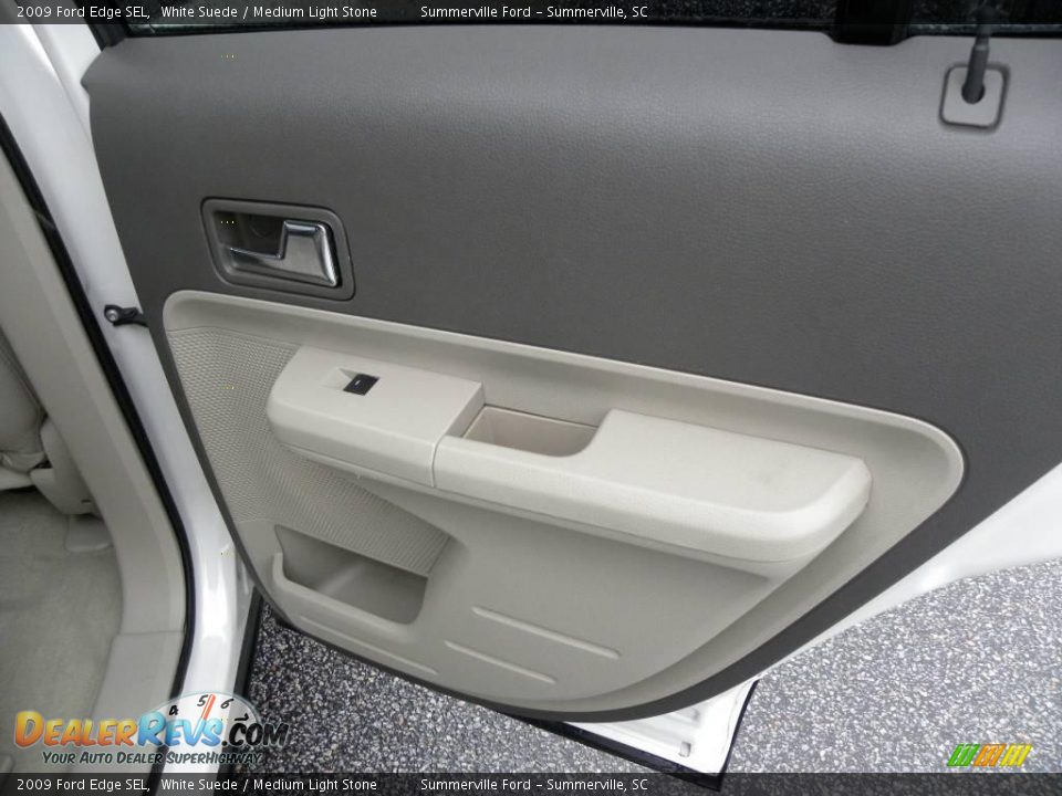 2009 Ford Edge SEL White Suede / Medium Light Stone Photo #10