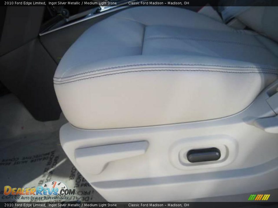 2010 Ford Edge Limited Ingot Silver Metallic / Medium Light Stone Photo #7
