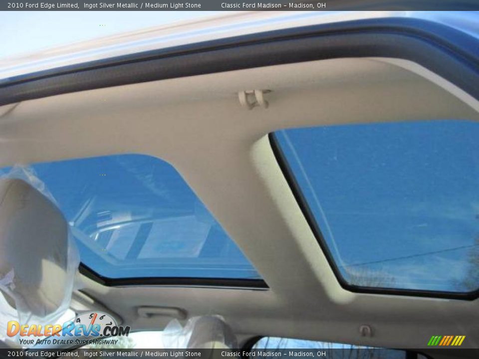 2010 Ford Edge Limited Ingot Silver Metallic / Medium Light Stone Photo #9