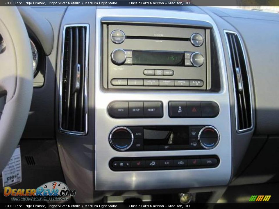 2010 Ford Edge Limited Ingot Silver Metallic / Medium Light Stone Photo #11