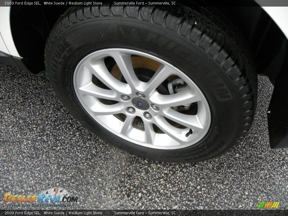 2009 Ford Edge SEL White Suede / Medium Light Stone Photo #15