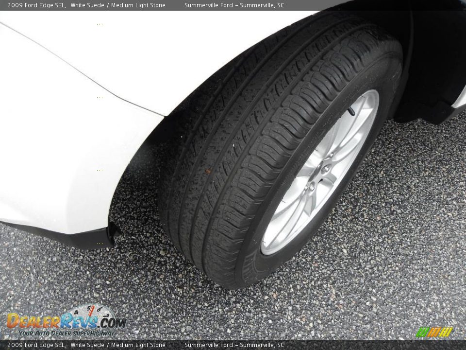 2009 Ford Edge SEL White Suede / Medium Light Stone Photo #16