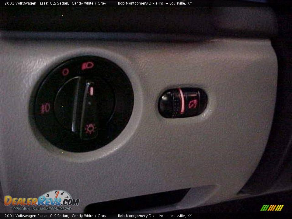 2001 Volkswagen Passat GLS Sedan Candy White / Gray Photo #20