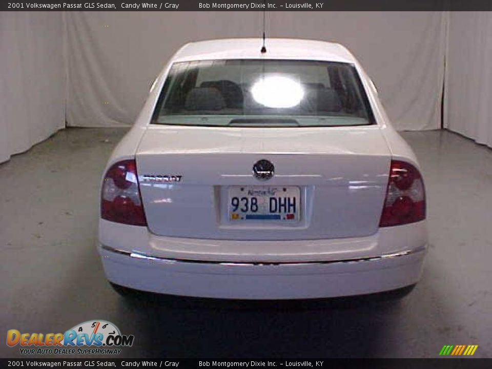 2001 Volkswagen Passat GLS Sedan Candy White / Gray Photo #22