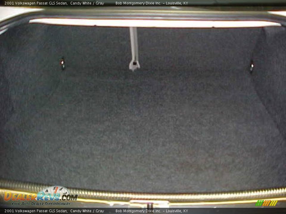 2001 Volkswagen Passat GLS Sedan Candy White / Gray Photo #26