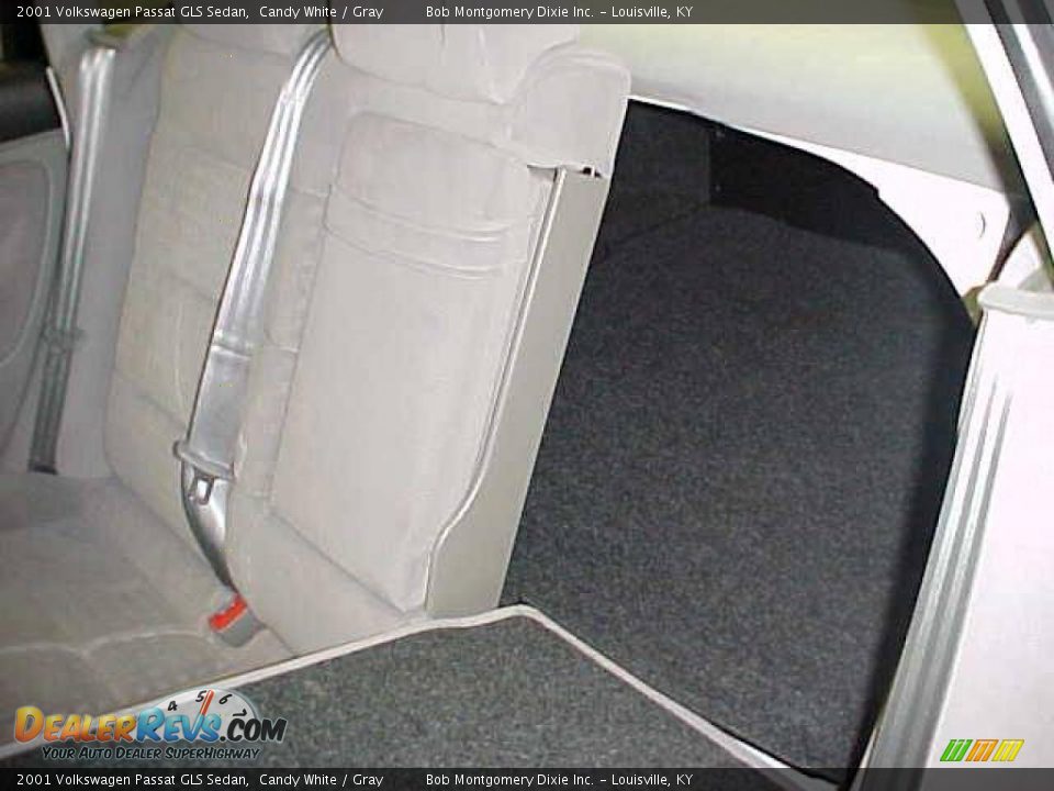 2001 Volkswagen Passat GLS Sedan Candy White / Gray Photo #27