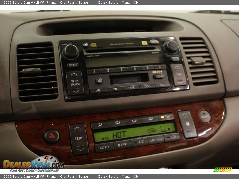 2005 Toyota Camry XLE V6 Phantom Gray Pearl / Taupe Photo #13