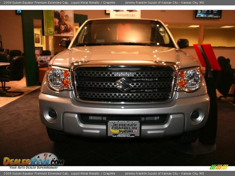 2009 Suzuki Equator Premium Extended Cab Liquid Metal Metallic / Graphite Photo #2