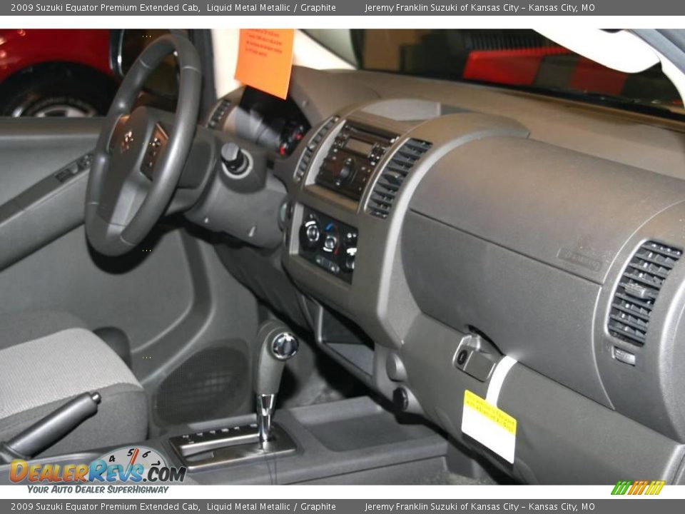 2009 Suzuki Equator Premium Extended Cab Liquid Metal Metallic / Graphite Photo #6