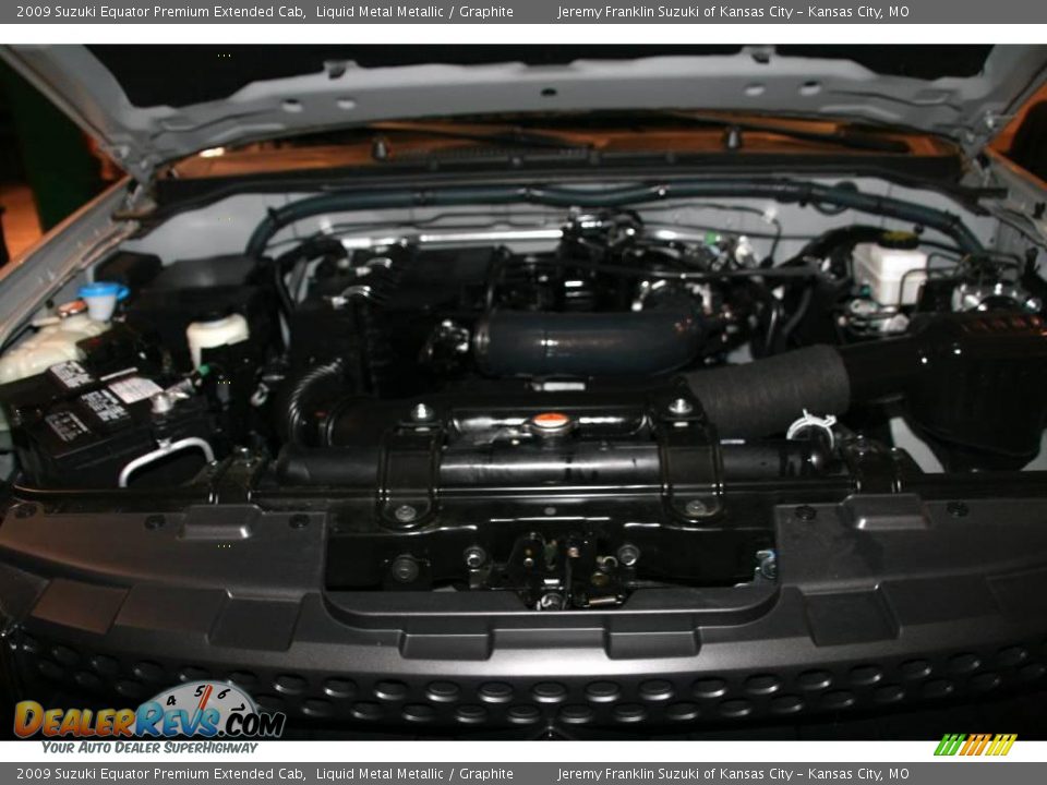 2009 Suzuki Equator Premium Extended Cab Liquid Metal Metallic / Graphite Photo #15