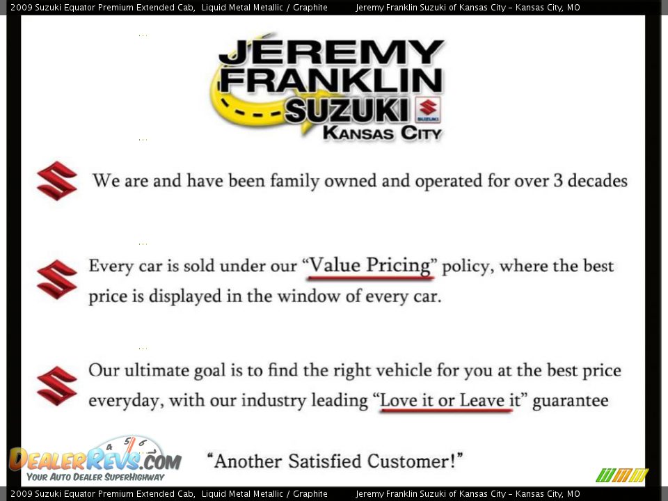 2009 Suzuki Equator Premium Extended Cab Liquid Metal Metallic / Graphite Photo #16