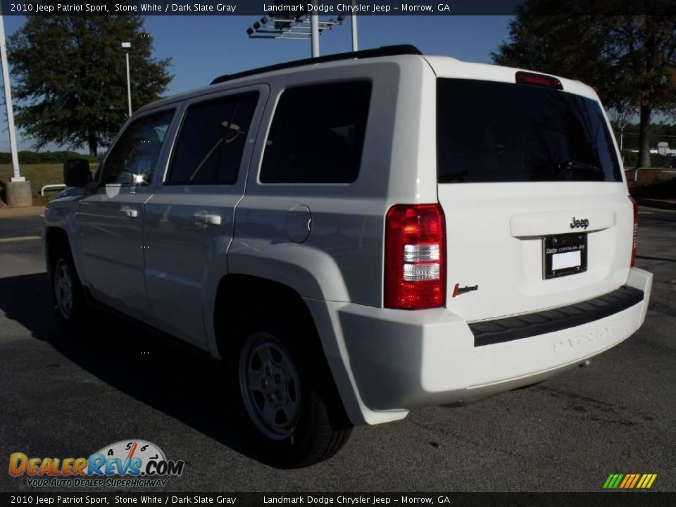 2010 Jeep Patriot Sport Stone White / Dark Slate Gray Photo #2