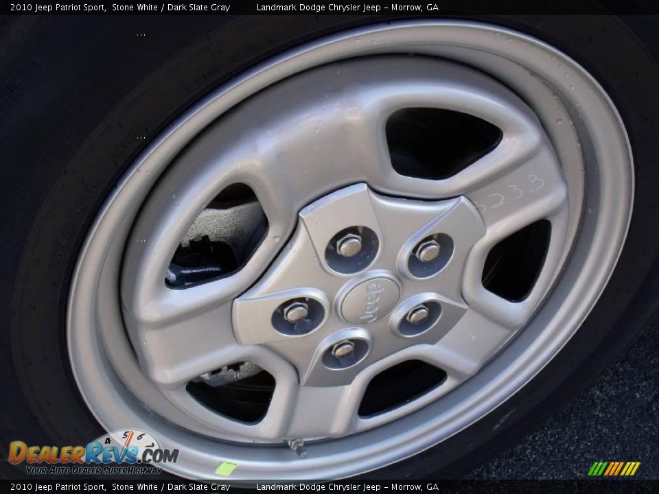 2010 Jeep Patriot Sport Stone White / Dark Slate Gray Photo #5