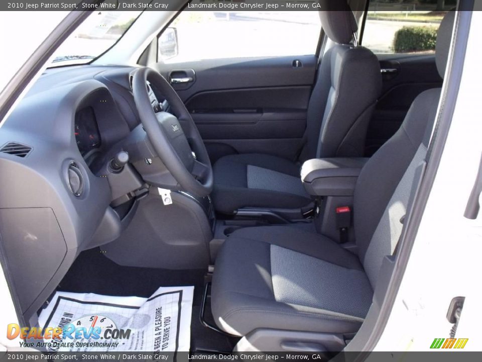 2010 Jeep Patriot Sport Stone White / Dark Slate Gray Photo #6