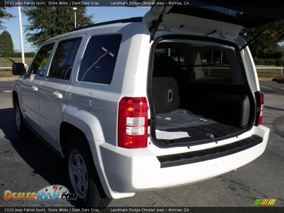 2010 Jeep Patriot Sport Stone White / Dark Slate Gray Photo #8
