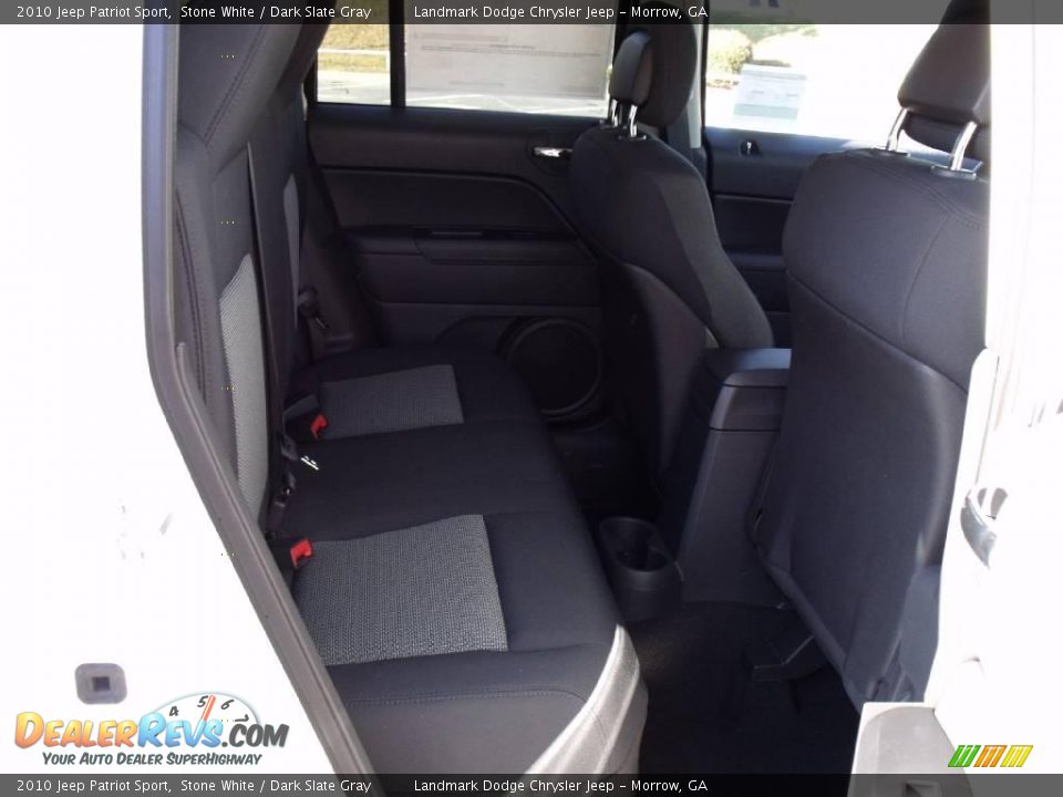 2010 Jeep Patriot Sport Stone White / Dark Slate Gray Photo #9