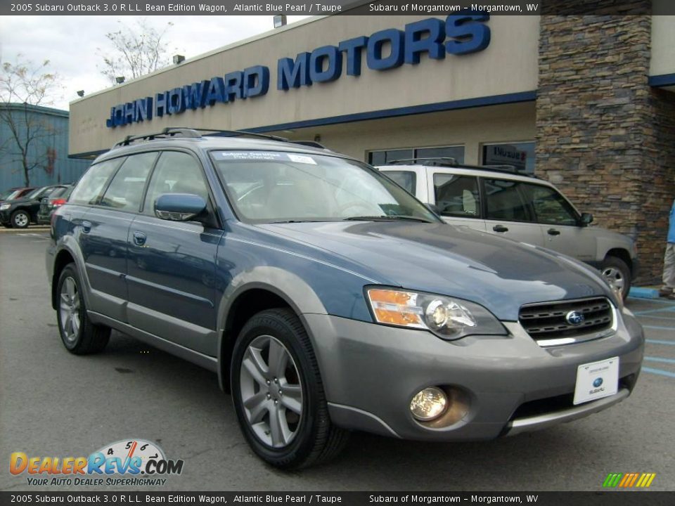 2005 Subaru Outback 3.0 R L.L. Bean Edition Wagon Atlantic Blue Pearl / Taupe Photo #1