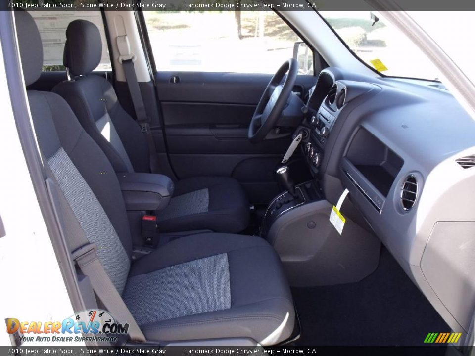2010 Jeep Patriot Sport Stone White / Dark Slate Gray Photo #10