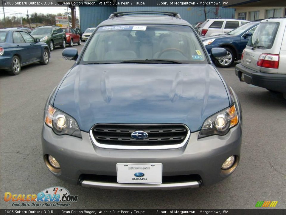 2005 Subaru Outback 3.0 R L.L. Bean Edition Wagon Atlantic Blue Pearl / Taupe Photo #2