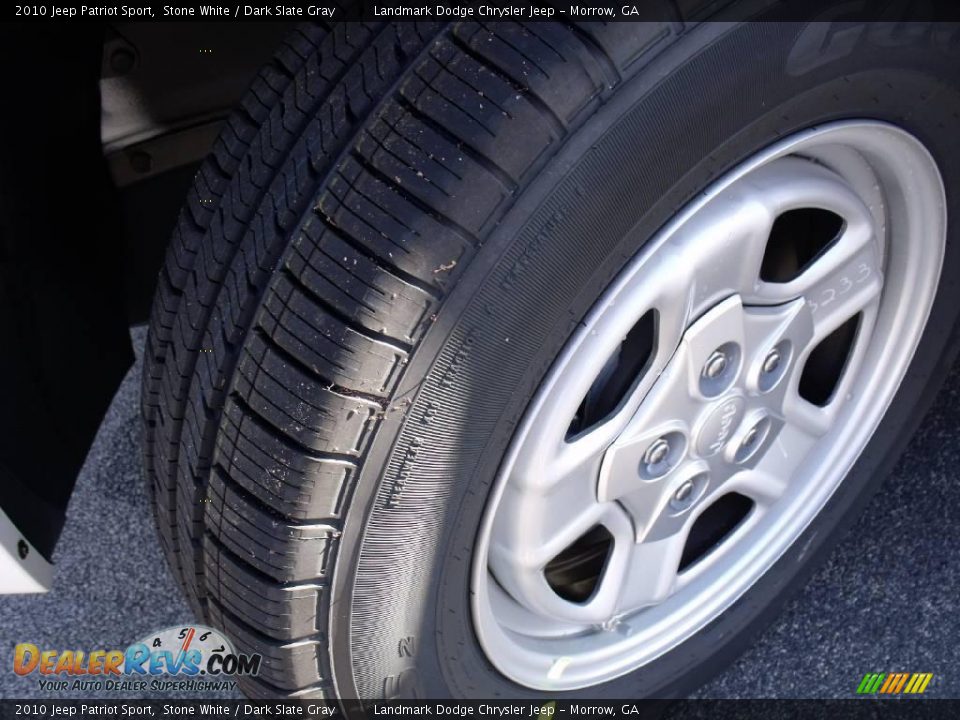 2010 Jeep Patriot Sport Stone White / Dark Slate Gray Photo #14