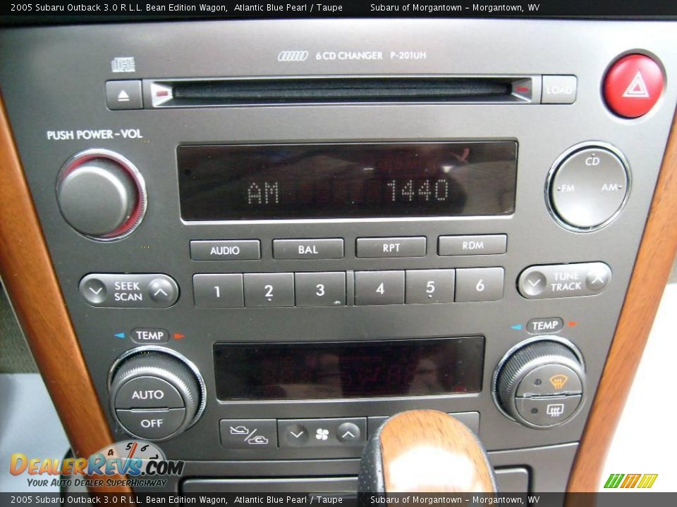 2005 Subaru Outback 3.0 R L.L. Bean Edition Wagon Atlantic Blue Pearl / Taupe Photo #19