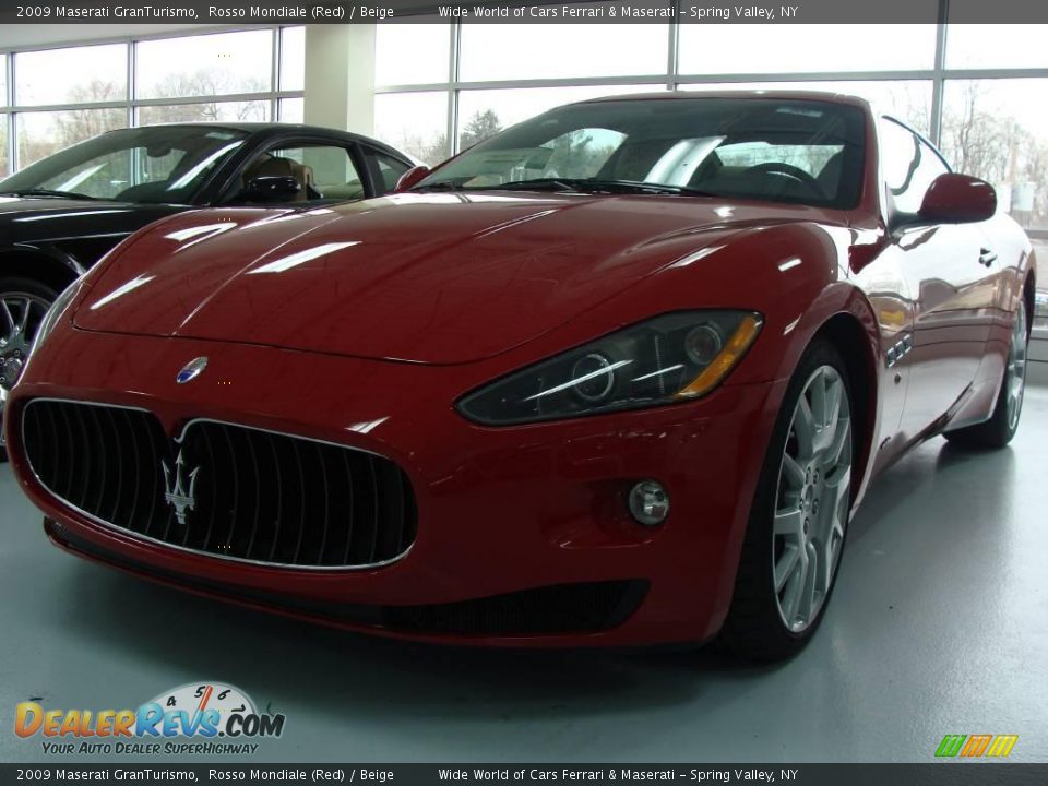 2009 Maserati GranTurismo Rosso Mondiale (Red) / Beige Photo #1