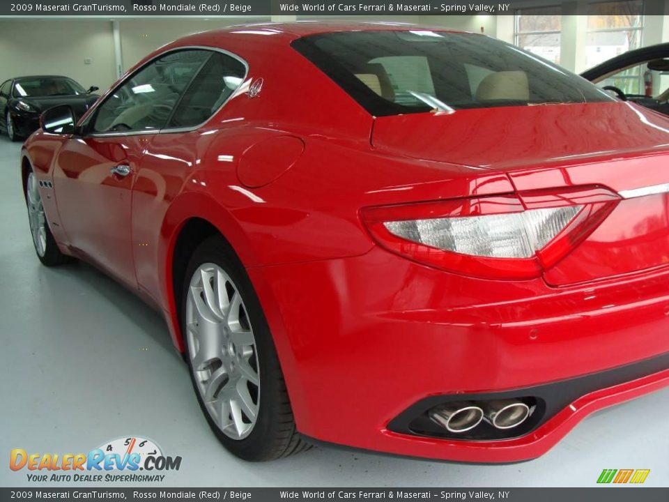 2009 Maserati GranTurismo Rosso Mondiale (Red) / Beige Photo #5