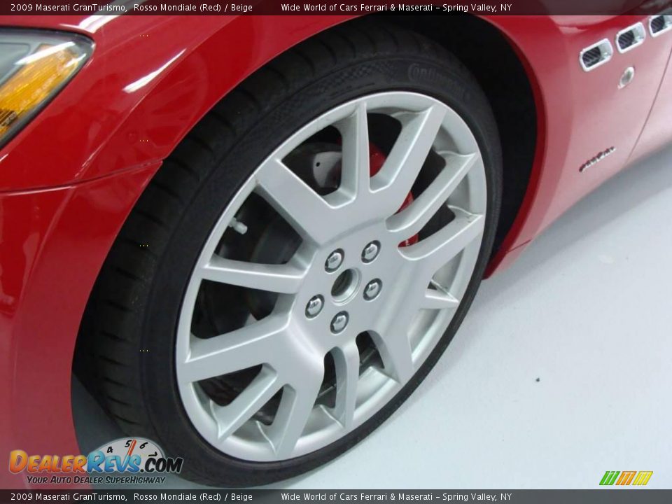 2009 Maserati GranTurismo Rosso Mondiale (Red) / Beige Photo #8