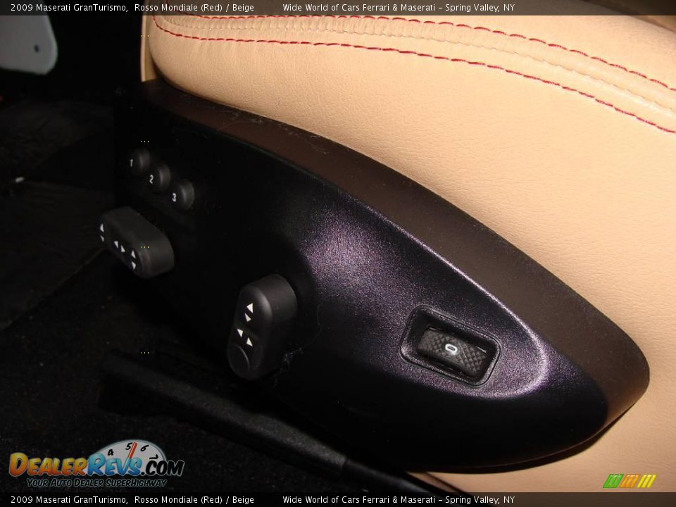 2009 Maserati GranTurismo Rosso Mondiale (Red) / Beige Photo #15