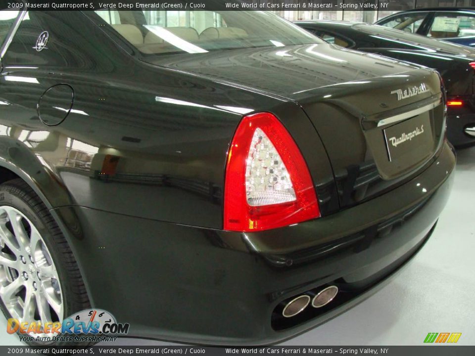 2009 Maserati Quattroporte S Verde Deep Emerald (Green) / Cuoio Photo #6