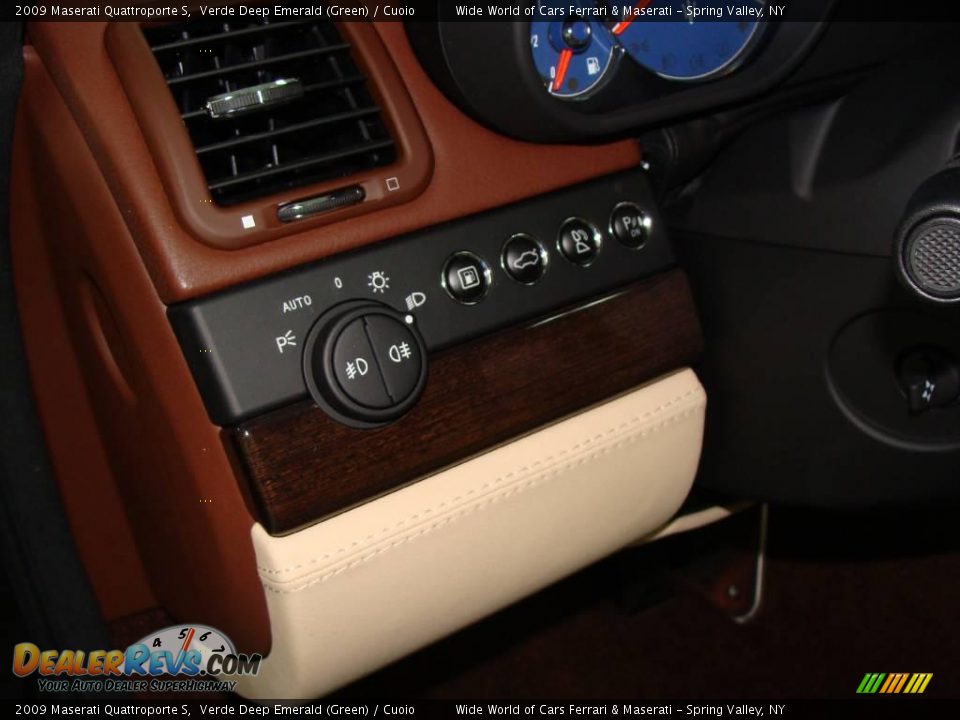 2009 Maserati Quattroporte S Verde Deep Emerald (Green) / Cuoio Photo #14