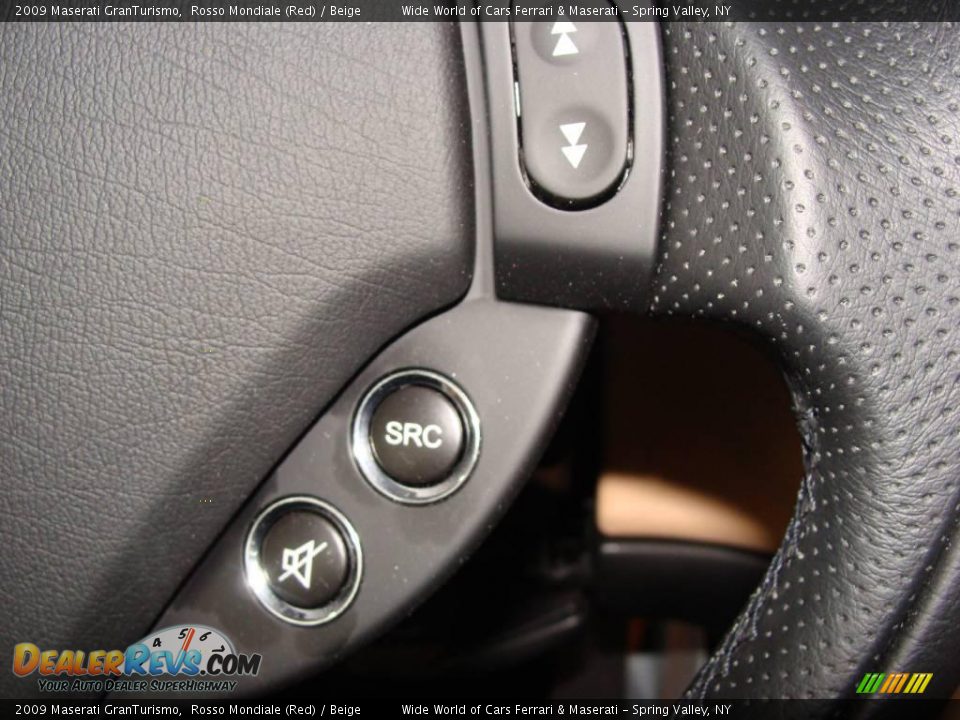 2009 Maserati GranTurismo Rosso Mondiale (Red) / Beige Photo #24
