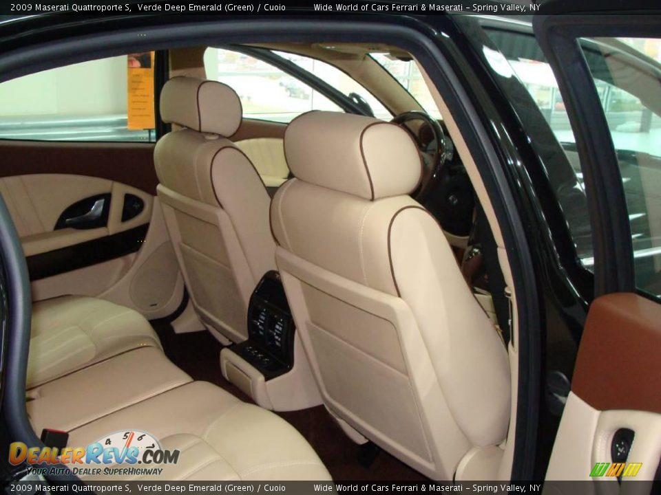 2009 Maserati Quattroporte S Verde Deep Emerald (Green) / Cuoio Photo #19