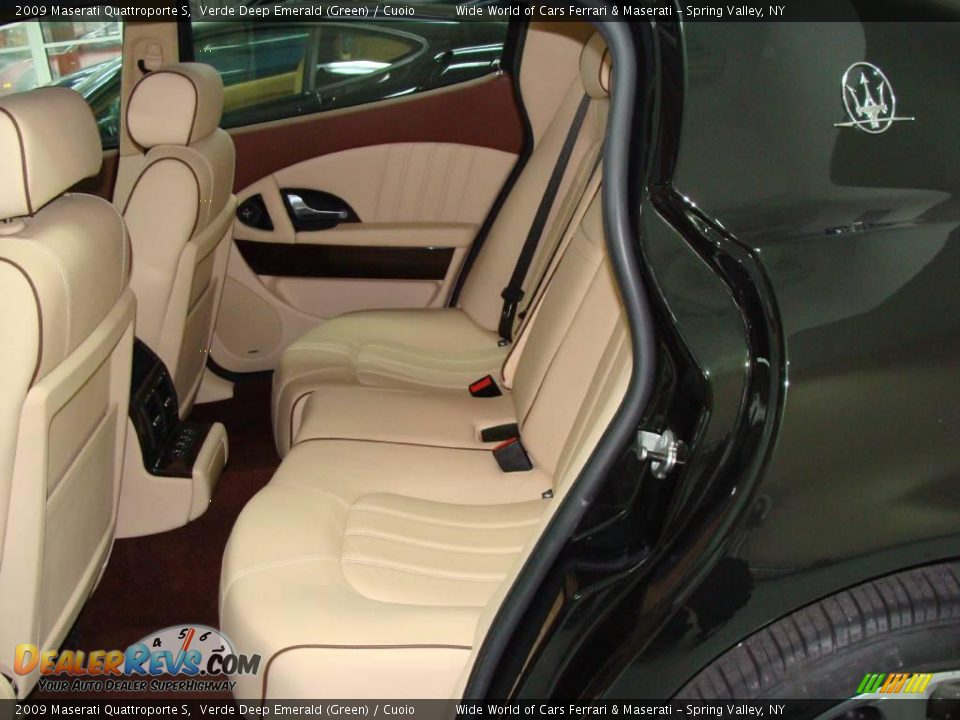 2009 Maserati Quattroporte S Verde Deep Emerald (Green) / Cuoio Photo #20