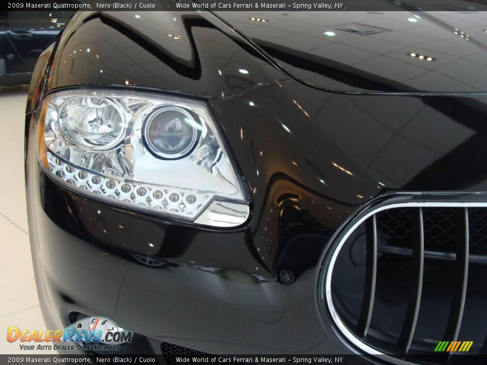 2009 Maserati Quattroporte Nero (Black) / Cuoio Photo #10