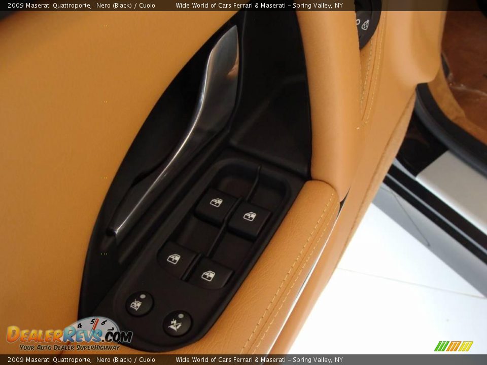 2009 Maserati Quattroporte Nero (Black) / Cuoio Photo #12