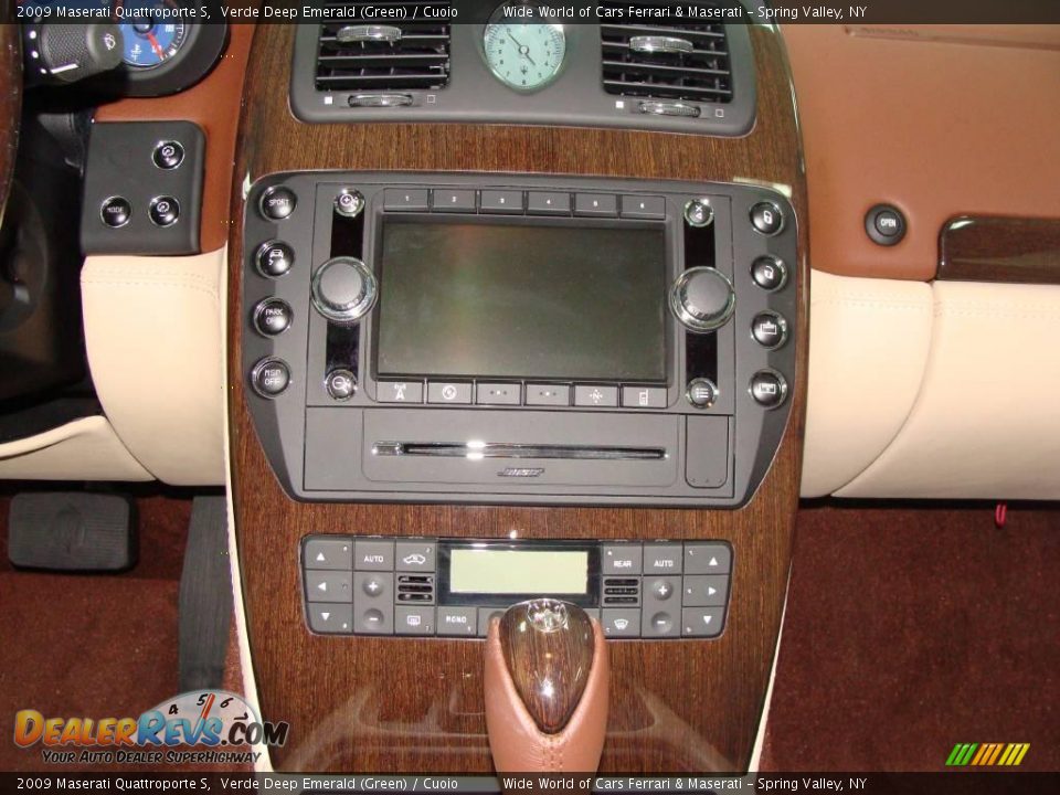 2009 Maserati Quattroporte S Verde Deep Emerald (Green) / Cuoio Photo #23