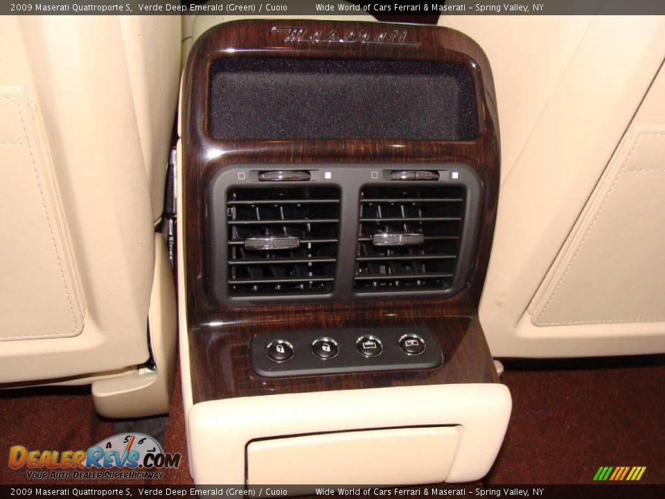 2009 Maserati Quattroporte S Verde Deep Emerald (Green) / Cuoio Photo #25