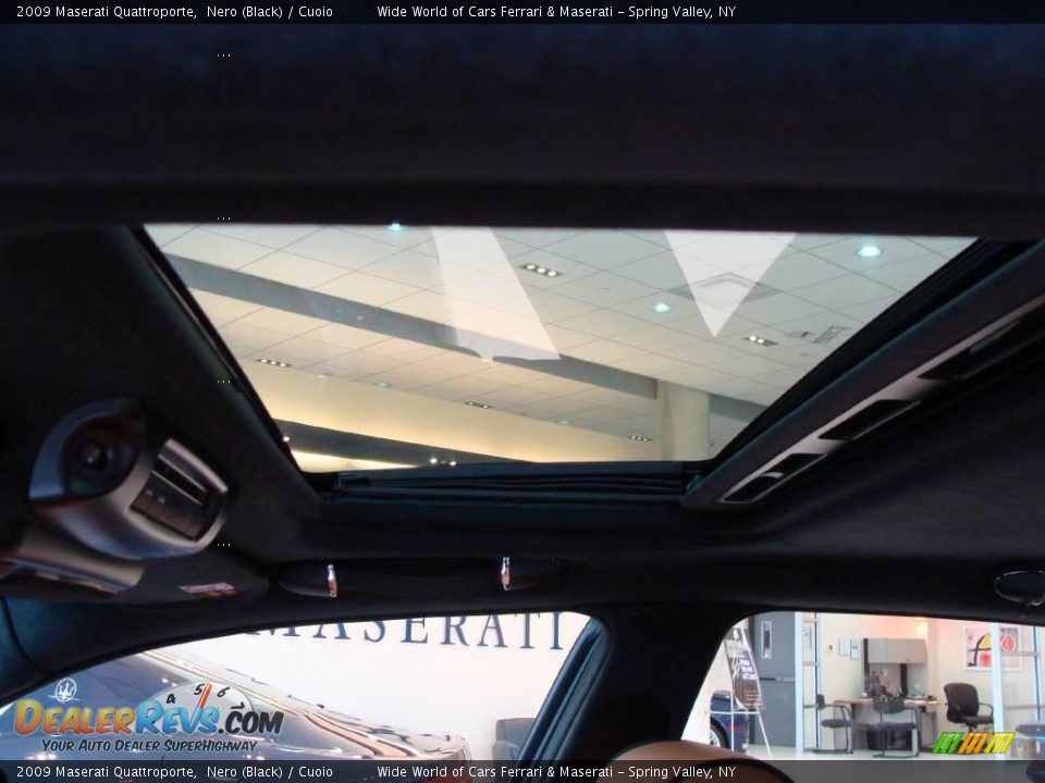 2009 Maserati Quattroporte Nero (Black) / Cuoio Photo #15