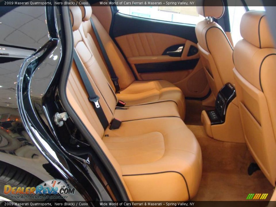 2009 Maserati Quattroporte Nero (Black) / Cuoio Photo #19
