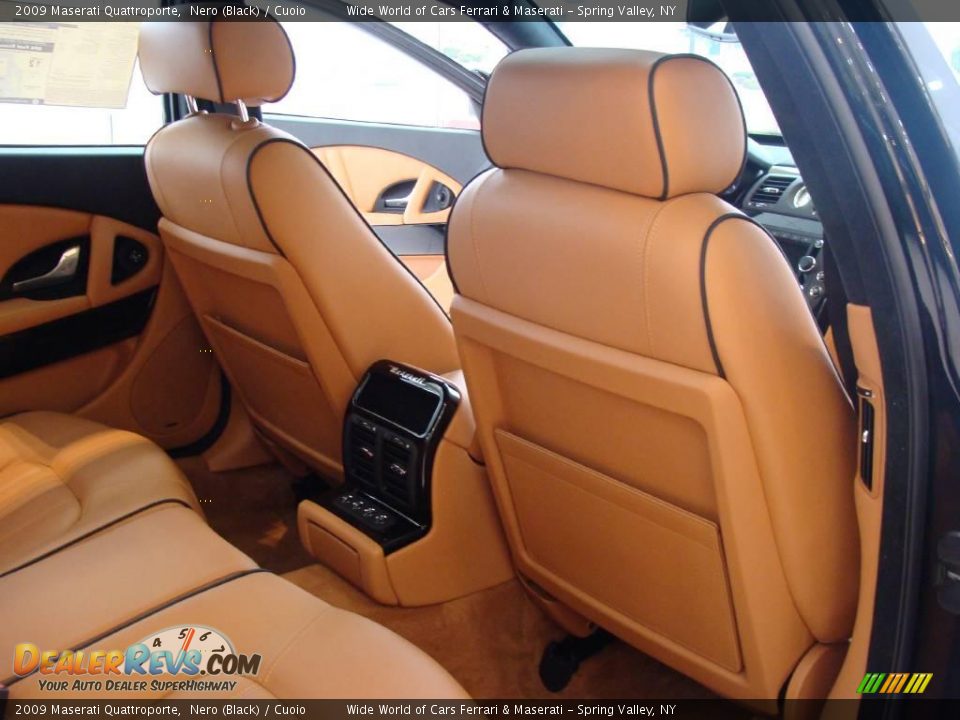 2009 Maserati Quattroporte Nero (Black) / Cuoio Photo #20