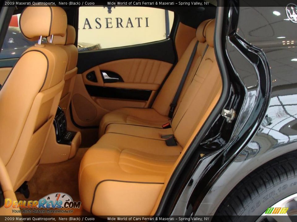 2009 Maserati Quattroporte Nero (Black) / Cuoio Photo #21