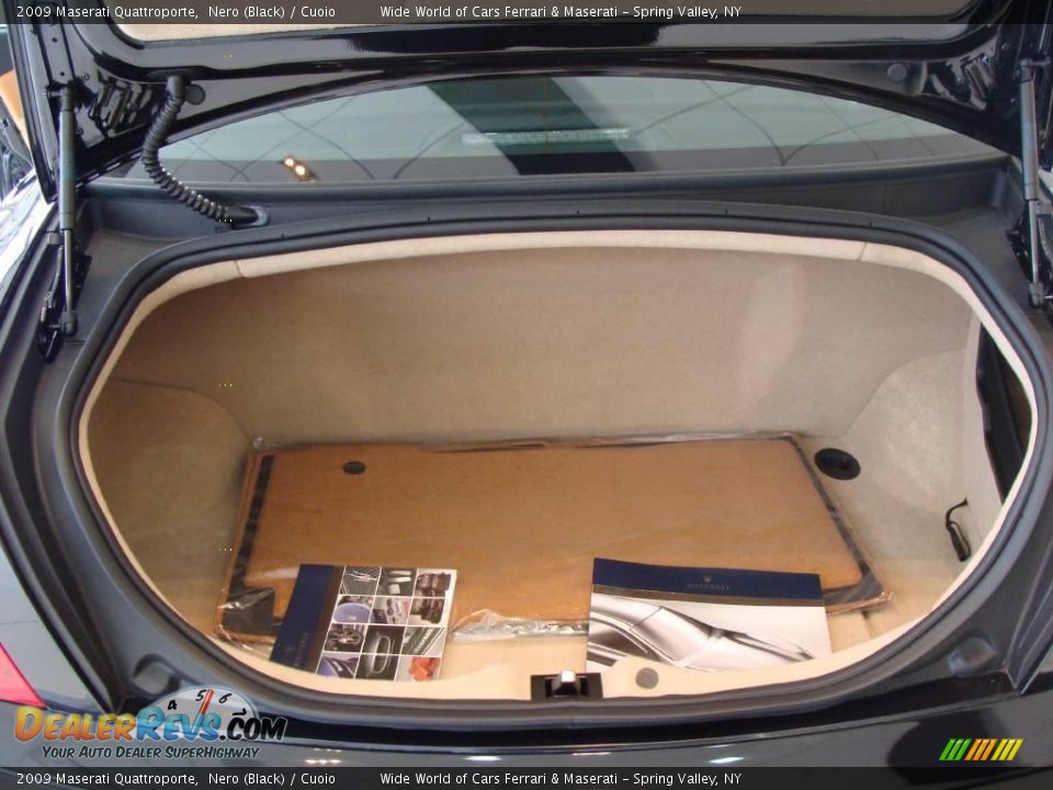 2009 Maserati Quattroporte Nero (Black) / Cuoio Photo #27