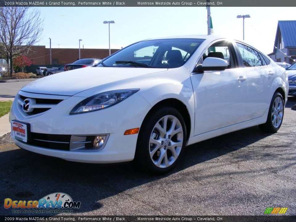 2009 Mazda MAZDA6 s Grand Touring Performance White / Black Photo #1