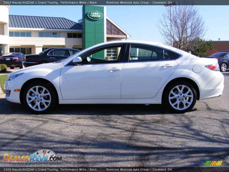 2009 Mazda MAZDA6 s Grand Touring Performance White / Black Photo #2