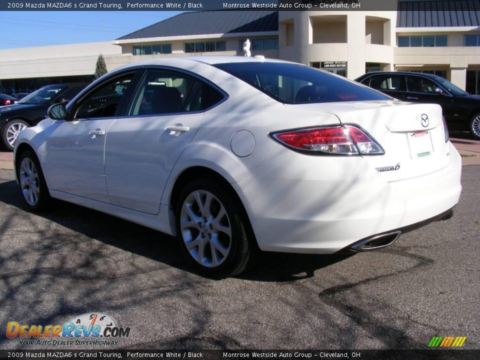 2009 Mazda MAZDA6 s Grand Touring Performance White / Black Photo #3