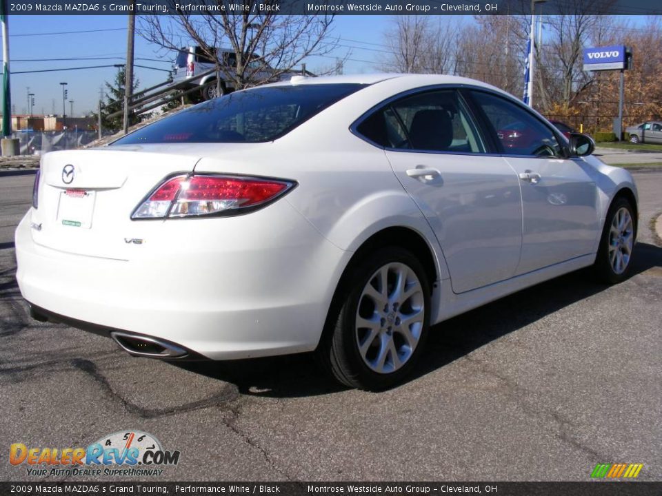 2009 Mazda MAZDA6 s Grand Touring Performance White / Black Photo #5