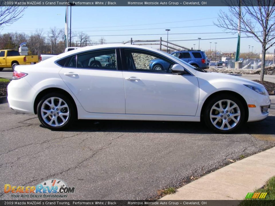 2009 Mazda MAZDA6 s Grand Touring Performance White / Black Photo #6